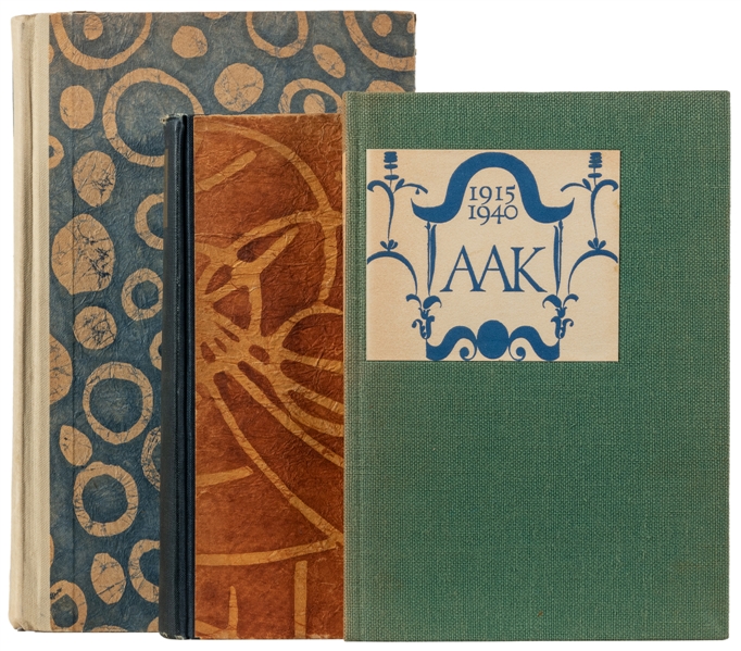  KNOPF, Alfred A. (1892-1984). The Borzoi 1925. New York: Al...
