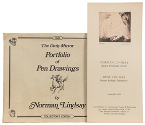  [LINDSAY, Norman (1879-1969), illustrator]. Group of Nearly...