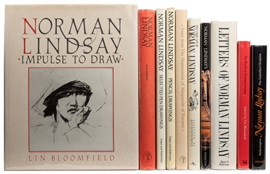  [LINDSAY, Norman (1879-1969), illustrator]. Group of Nearly...