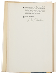  MACHEN, Arthur (1863-1947). Pair of Signed, Limited First E...