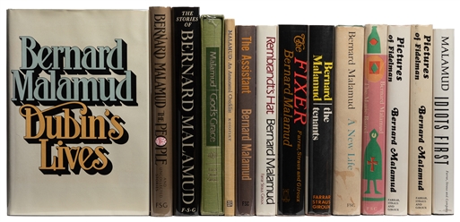  MALAMUD, Bernard (1914-1986). Group of 14 Books by or About...