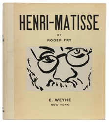  [MATISSE, Henri (1869-1954), subject]. FRY, Roger (1866-193...