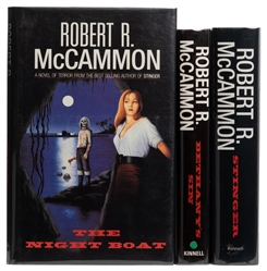  MCCAMMON, Robert R. (b. 1952). Trio of First English Hardco...