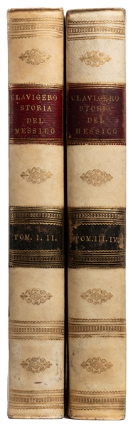  [MEXICO]. CLAVIGERO, D. Francesco Saverio (1731-1787). Stor...