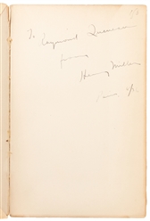  [MILLER, Henry (1891-1980), contributor]. FRAENKEL, Michael...
