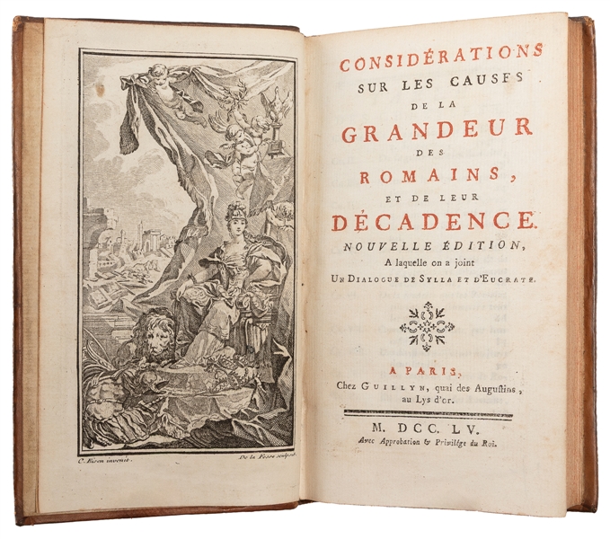  [MONTESQUIEU, Baron Charles-Louis de Secondat (1689-1755)]....