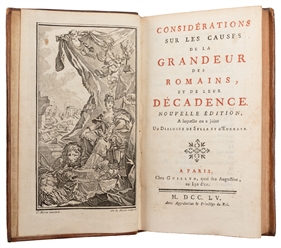  [MONTESQUIEU, Baron Charles-Louis de Secondat (1689-1755)]....