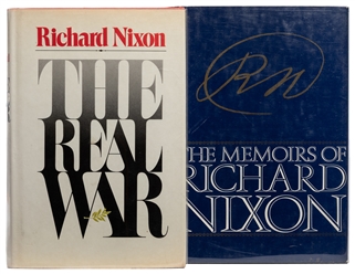  NIXON, Richard M. (1913-1994). Pair of Inscribed First Trad...