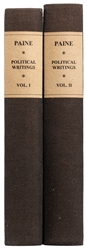  PAINE, Thomas (1737-1809). The Political Writings of Thomas...