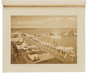  [PHOTOGRAPHY]. [CHICAGO WORLD'S FAIR]. [KAUFMANN, Charles a...