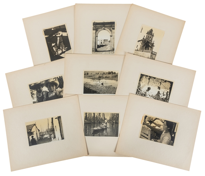  [PHOTOGRAPHY]. [MEXICO]. Archive of Over 100 Black and Whit...