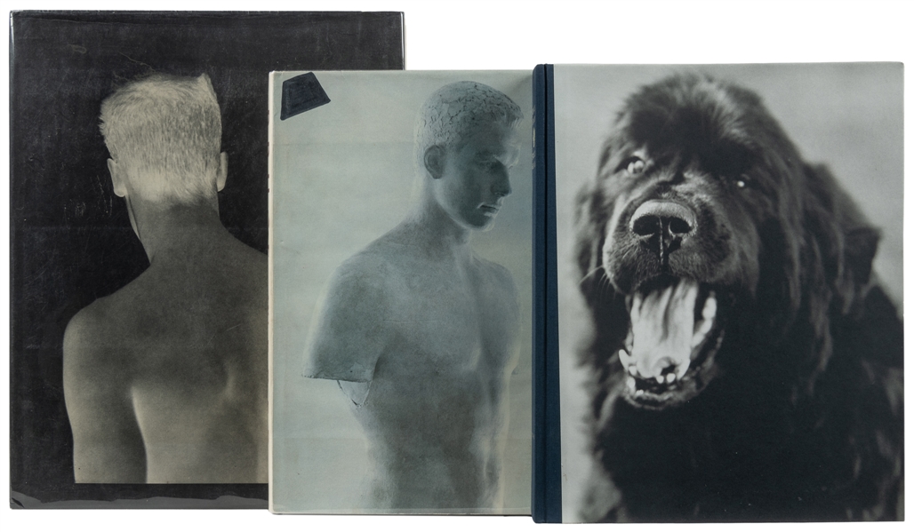  [PHOTOGRAPHY]. WEBER, Bruce (b. 1946). Trio of First Trade ...