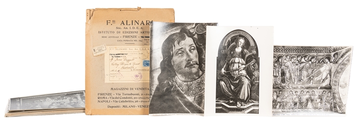  [PHOTOGRAPHY AND ILLUSTRATIONS]. F. LLI. ALINARI. Soc. An. ...