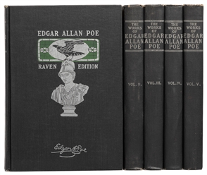  POE, Edgar Allan (1809-1849). The Works of Edgar Allan Poe....