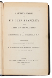  [POLAR EXPLORATION]. INGLEFIELD, Edward Augustus, Sir (1820...