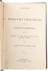  [POLAR EXPLORATION]. Report of The Cruise of the U. S. Reve...