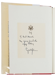  [PRESIDENTS]. JOHNSON, Lyndon Baines (1908-1973). The Vanta...