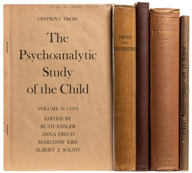  [PSYCHOANALYSIS]. [FREUD, Sigmund (1856-1939), et al.] Grou...