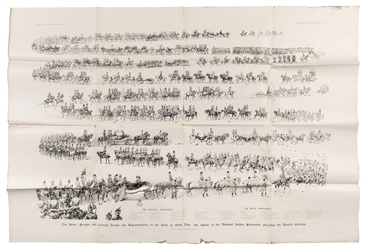  [QUEEN VICTORIA (1819-1901), association]. Large Panoramic ...