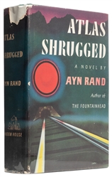  RAND, Ayn (1905-1982). Atlas Shrugged. New York: Random Hou...