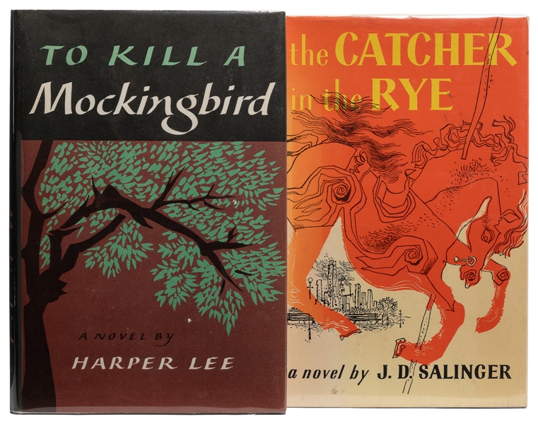  SALINGER, J. D. (1919-2010) and LEE, Harper (1926-2016). Pa...