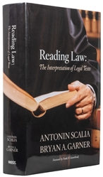  SCALIA, Antonin (1936-2016) and GARNER, Bryan A. (b. 1958)....