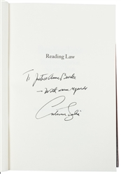  SCALIA, Antonin (1936-2016) and GARNER, Bryan A. (b. 1958)....