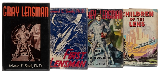  SMITH, Edward E. “Doc (1890-1965). Trio of First Editions ...