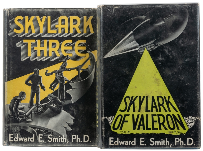  SMITH, Edward E. “Doc" (1890-1965). Pair of First Editions ...