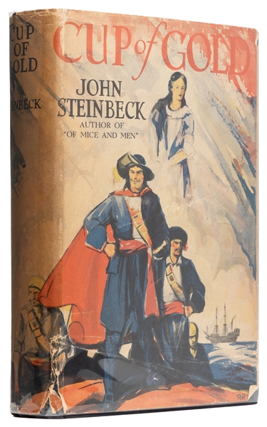 STEINBECK, John (1902-1968). Cup of Gold. New York: Covici ...