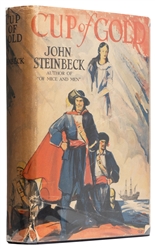 STEINBECK, John (1902-1968). Cup of Gold. New York: Covici ...