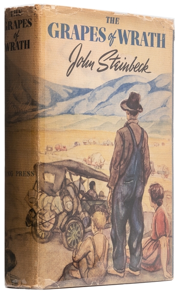  STEINBECK, John (1902-1968). The Grapes of Wrath. New York:...