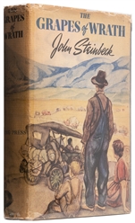  STEINBECK, John (1902-1968). The Grapes of Wrath. New York:...