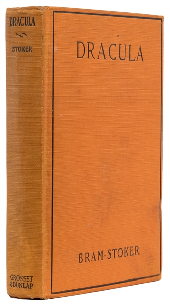  STOKER, Bram (1847-1912). Dracula. New York: Grosset & Dunl...