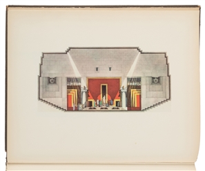  [THEATER]. URBAN, Joseph (1872-1933). Theatres. New York: T...