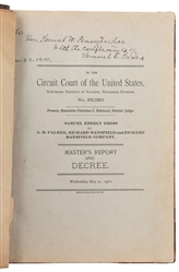  [THEATER]. GROSS, Samuel Eberly (1843-1913). In The Circuit...