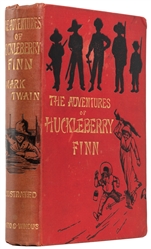  TWAIN, Mark (1835-1910). The Adventures of Huckleberry Finn...