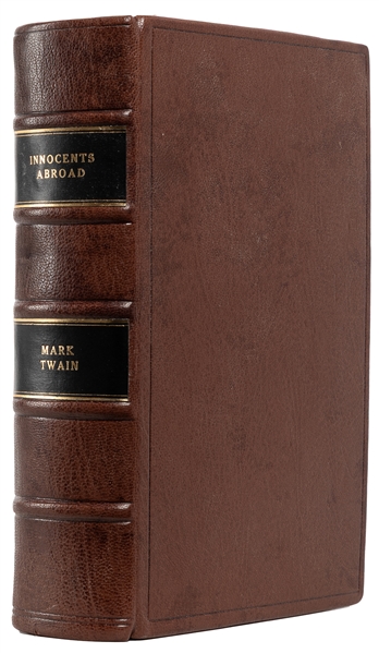  TWAIN, Mark (1835-1910). The Innocents Abroad, or The New P...