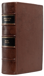  TWAIN, Mark (1835-1910). The Innocents Abroad, or The New P...