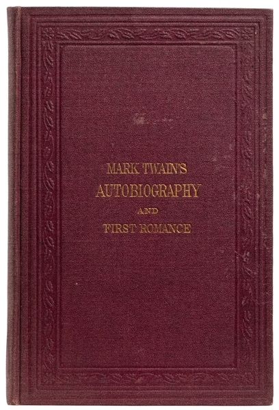  TWAIN, Mark (1835-1910). Mark Twains (Burlesque) Autobiogr...
