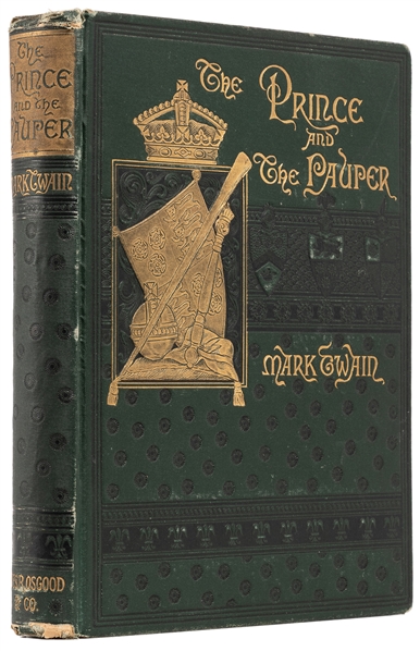  TWAIN, Mark (1835-1910). The Prince and the Pauper. A Tale ...