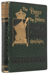  TWAIN, Mark (1835-1910). The Prince and the Pauper. A Tale ...