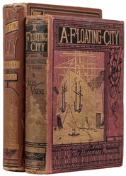 VERNE, Jules (1828-1905). A Floating City; and the Blockade...