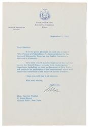  [VICE PRESIDENTS]. Group of 4 Signed Books and one Typed Le...