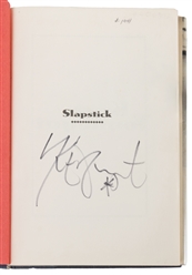  VONNEGUT, Kurt (1922-2007). Slapstick or Lonesome No More! ...