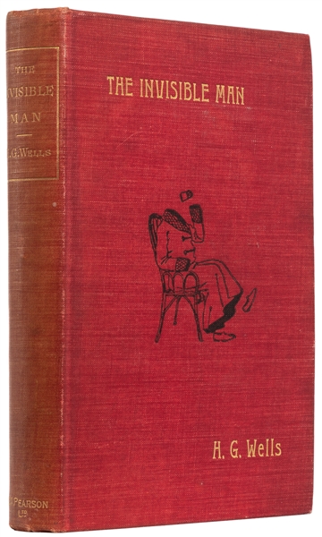  WELLS, H. G. (1866-1946). The Invisible Man. A Grotesque Ro...