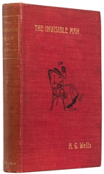  WELLS, H. G. (1866-1946). The Invisible Man. A Grotesque Ro...