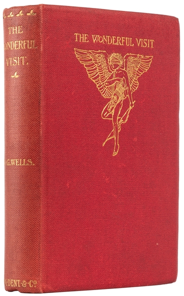  WELLS, H. G. (1866-1946). The Wonderful Visit. London: J. M...