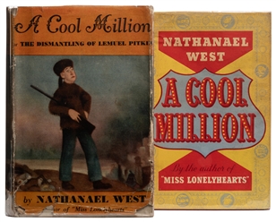  WEST, Nathanael (1903-1940). 2 First Editions of A Cool Mil...