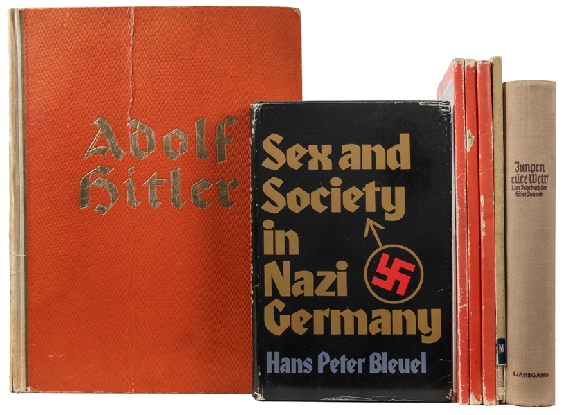  [WORLD WAR II]. Group of 6 German-Language Books About the ...